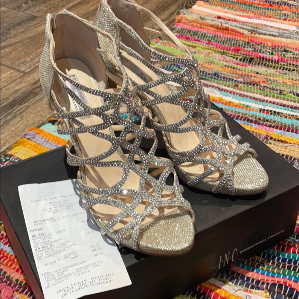 INC champagne gold heals
